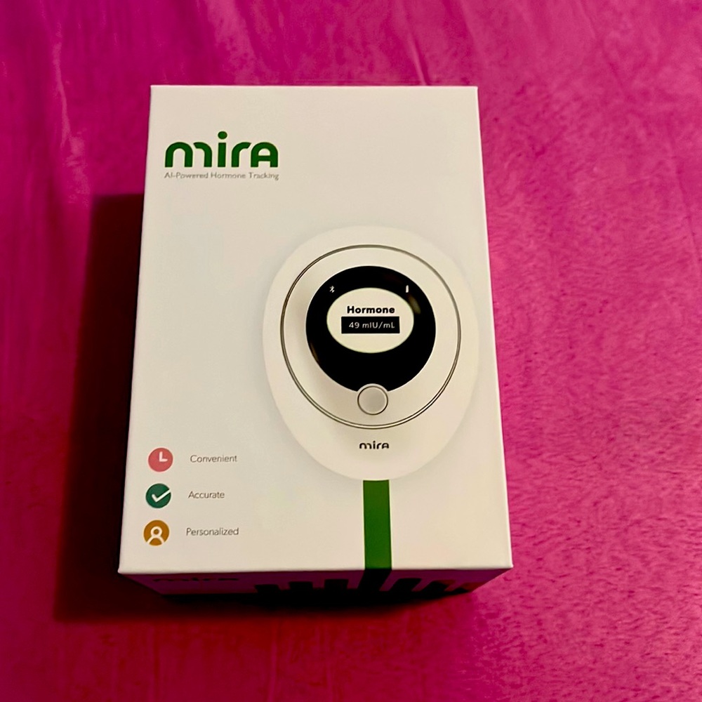 Mira AI powered hormone tracking fertility tester